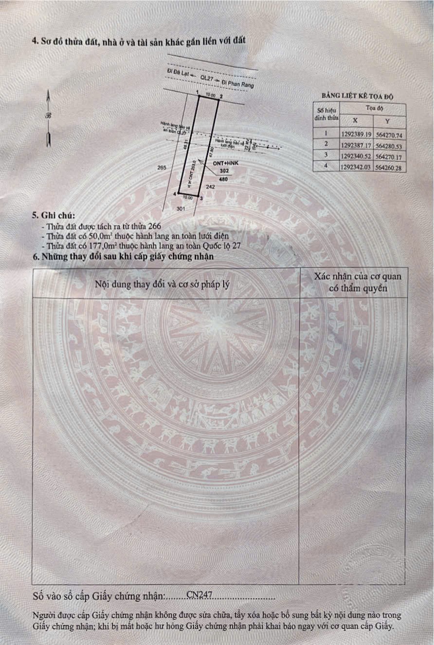 Cần Bán Đất Thôn Phú Nhuận- Xã Mỹ Sơn- Huyện Ninh Sơn- Tỉnh Ninh Thuận - Ảnh 1