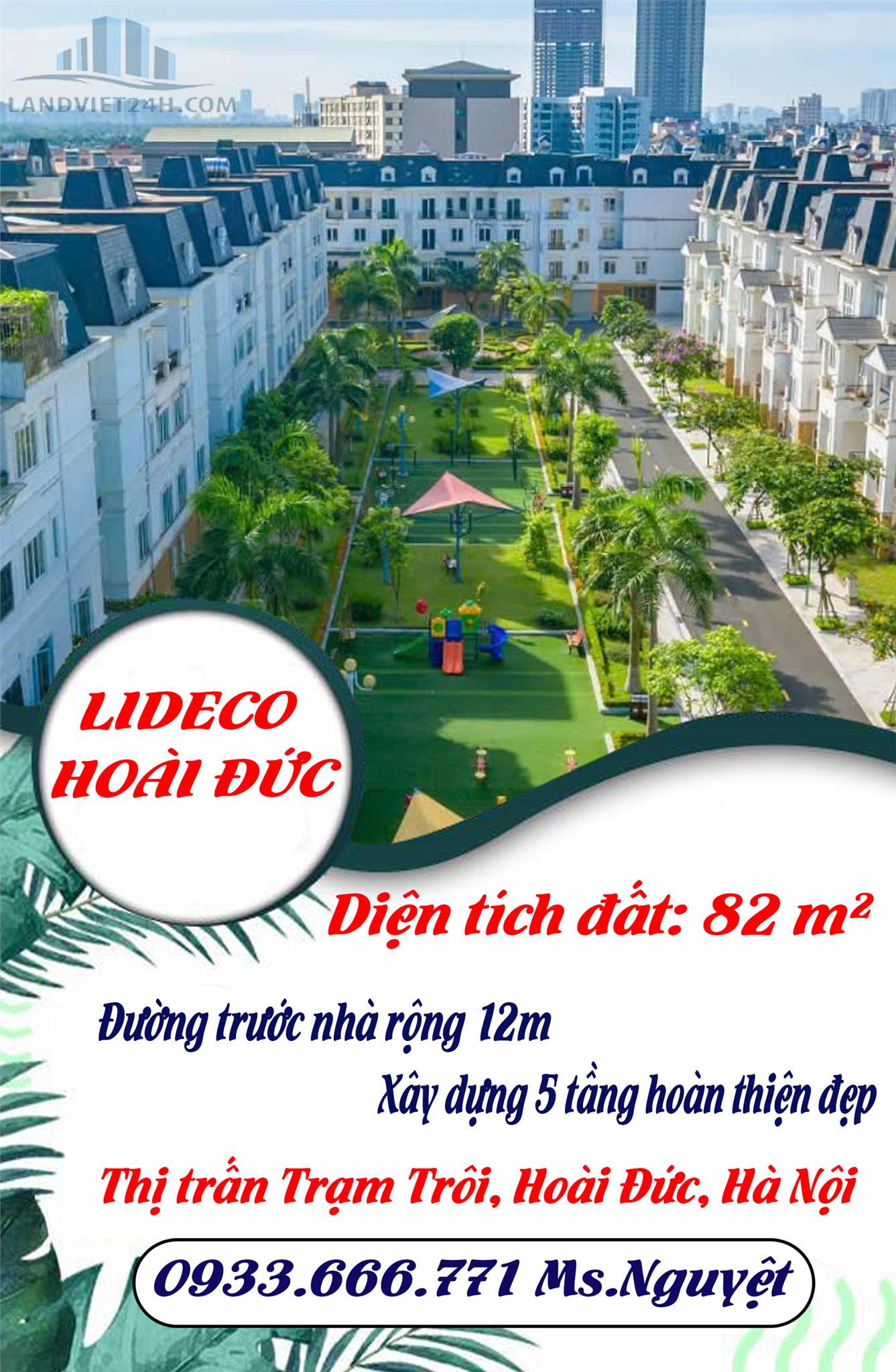 BÁN NHÀ RẺ , ĐẸP NHẤT KHU LIDECO – HOÀI ĐỨC: 5 TẦNG HOÀN THIỆN – Ở NGAY – MẶT TIỀN 7M - Ảnh chính