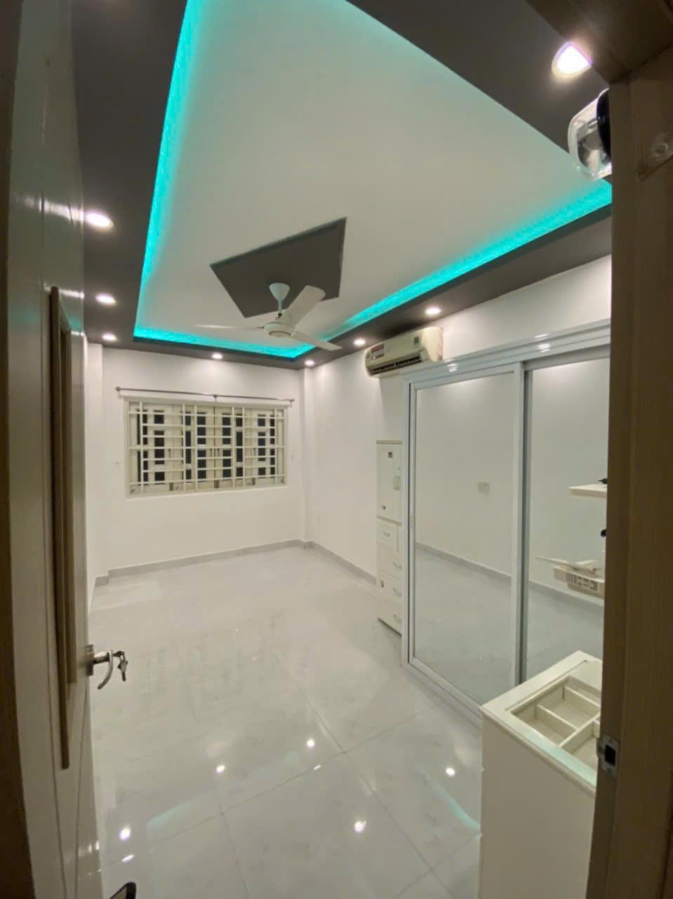 Cho thuê nguyên căn nhà Vạn Kiếp, Bình Thạnh, 42m2, 4 tầng, 5PN, hẻm thông, giá 22tr tháng có TL - Ảnh 3