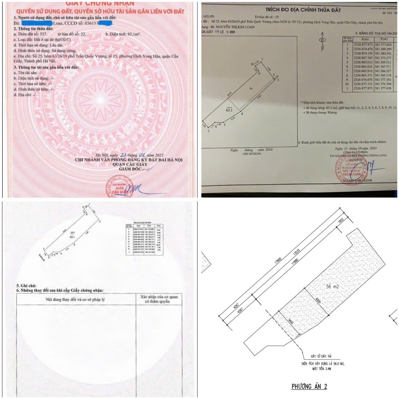 CHÍNH CHỦ BÁN ĐẤT TẶNG NHÀ 2 MẶT THOÁNG TẠI TRẦN QUỐC VƯỢNG, CẦU GIẤY - Ảnh 2