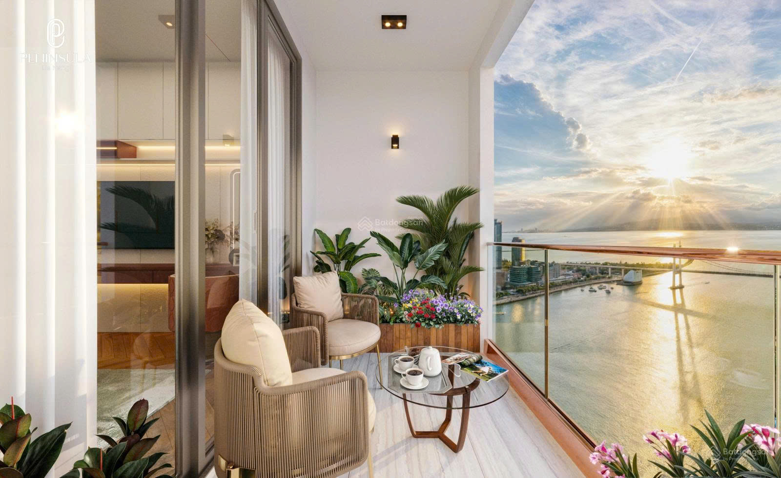 Bán căn hộ Peninsula Đà Năng View đẹp nhất Sông Hàn - Full nội thất - Giắ ưu đãi CK cao 11%. - Ảnh 2