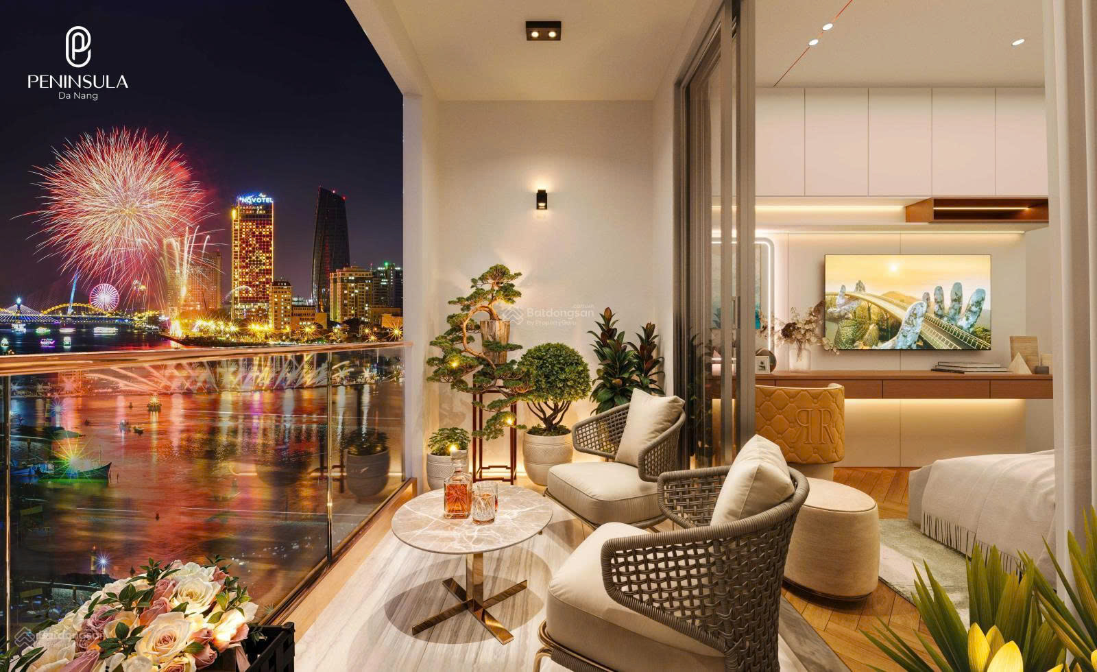 Bán căn hộ Peninsula Đà Năng View đẹp nhất Sông Hàn - Full nội thất - Giắ ưu đãi CK cao 11%. - Ảnh 4