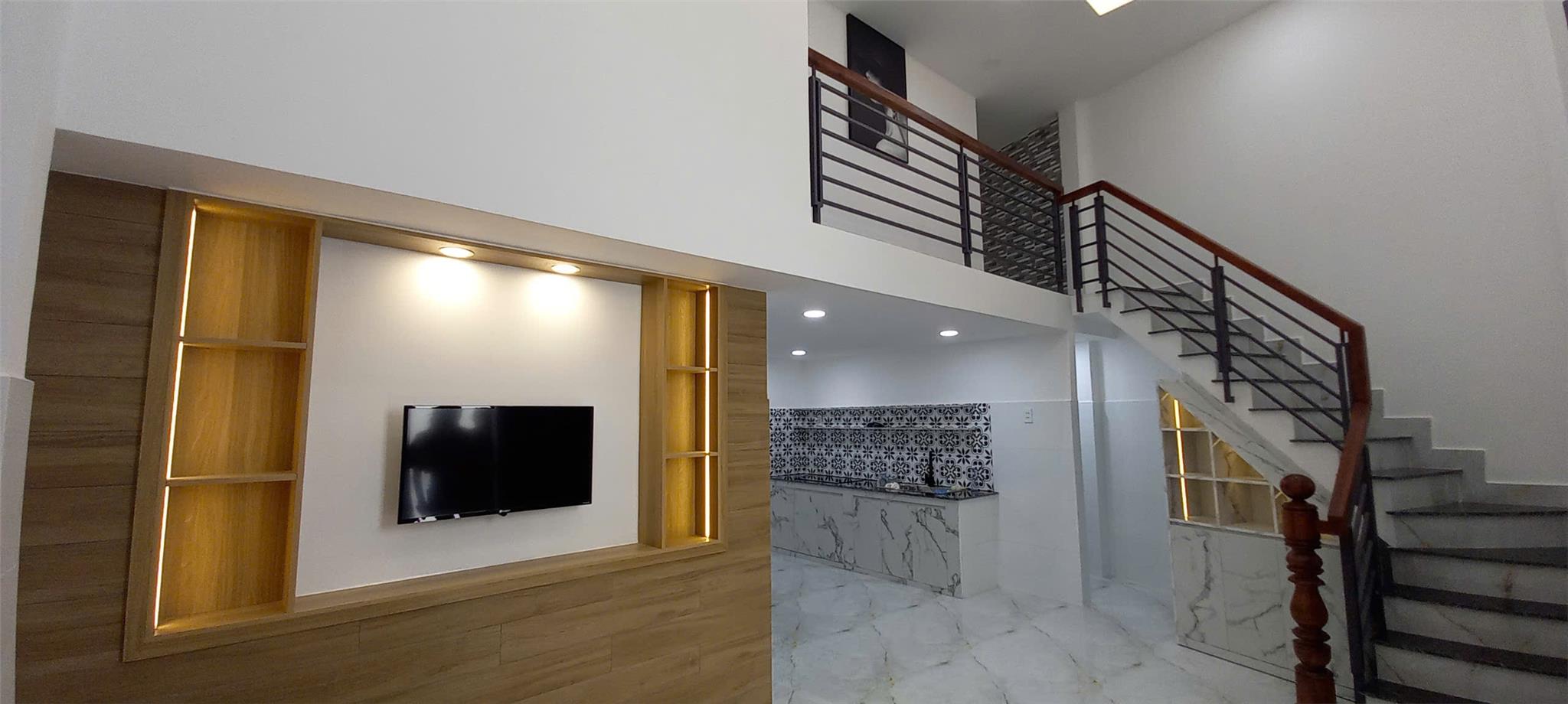 Bán nhà Nguyễn Duy Cung - Gò Vấp, DT 48m2, 1 trệt 1 lửng, 3 PN, hẻm ba gác, giá bán 4.6 tỷ có - Ảnh 1