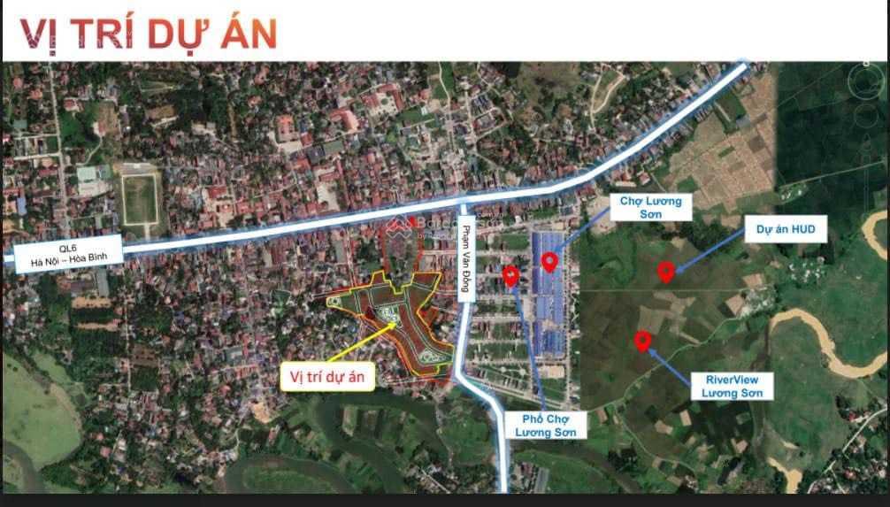 Chính chủ cắt lỗ lô đất nền 2 mặt tiền. Trung tâm hình chính Lương Sơn. - Ảnh 3