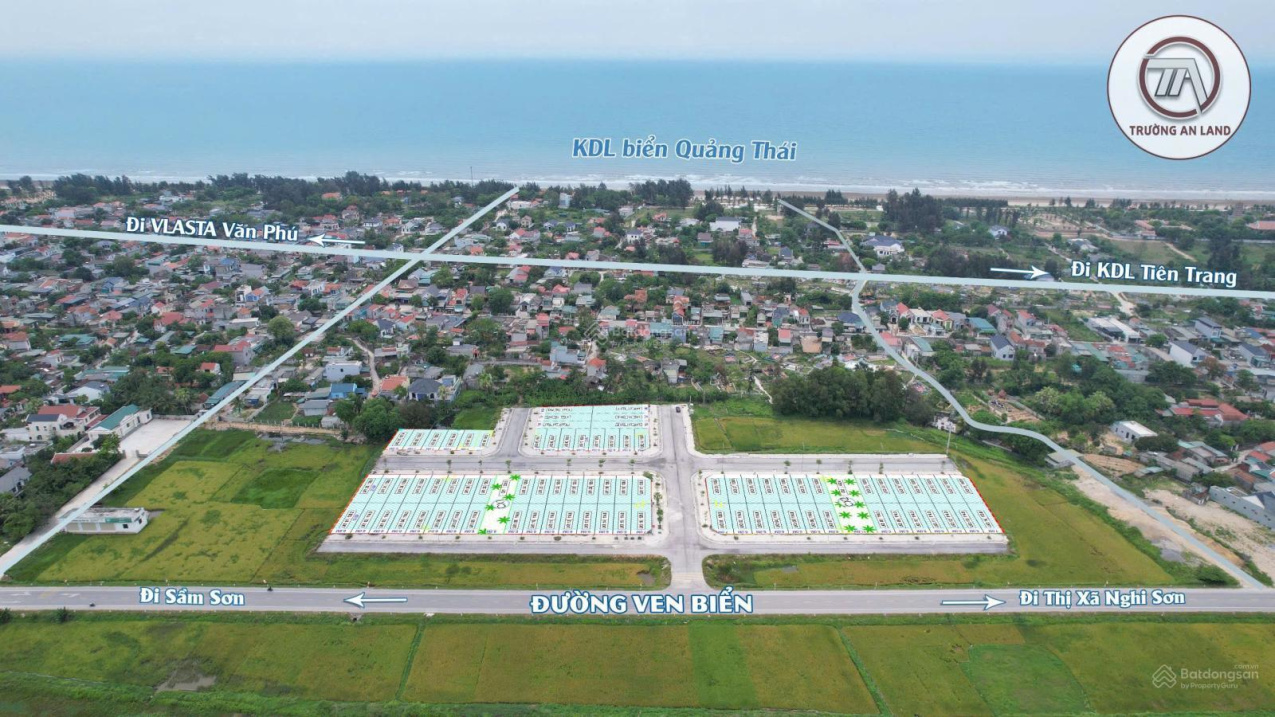 Bán đất thổ cư 114m², mặt biển Quốc gia, Quảng Thái - Quảng Xương - Thanh Hóa, 1.5 tỷ, sổ đỏ - Ảnh 2