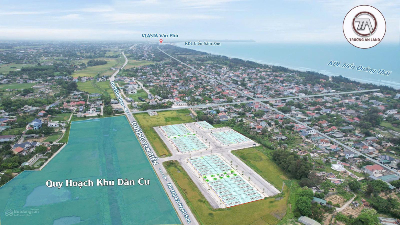 Bán đất thổ cư 114m², mặt biển Quốc gia, Quảng Thái - Quảng Xương - Thanh Hóa, 1.5 tỷ, sổ đỏ - Ảnh 1