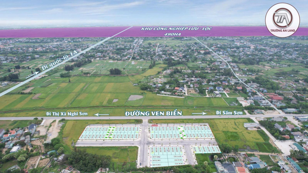 Bán đất thổ cư 114m², mặt biển Quốc gia, Quảng Thái - Quảng Xương - Thanh Hóa, 1.5 tỷ, sổ đỏ - Ảnh 3