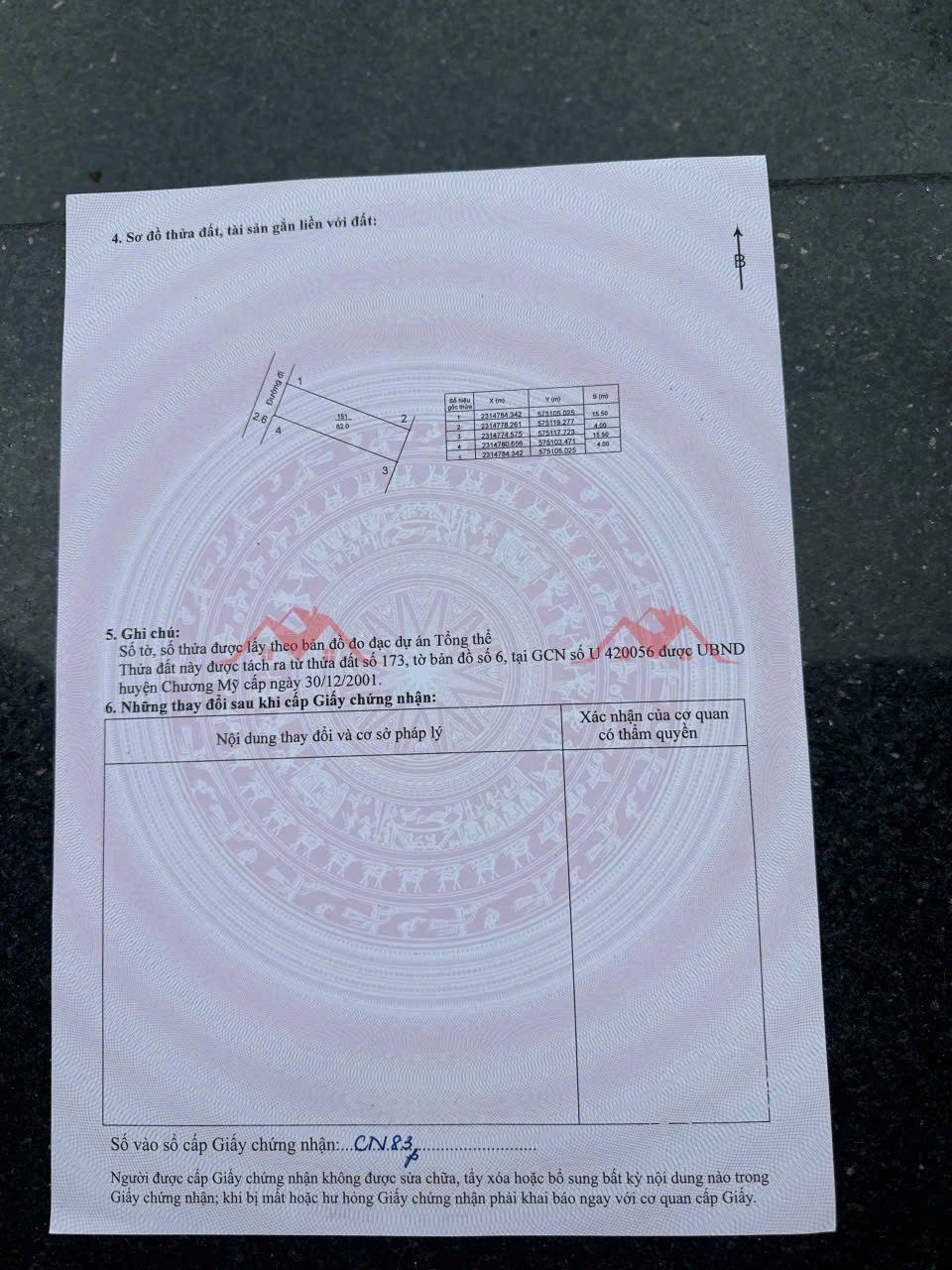 CHÍNH CHỦ BÁN LÔ ĐẤT 62M TẠI TT CHÚC SƠN-CHƯƠNG MỸ-HÀ NỘI - Ảnh 4