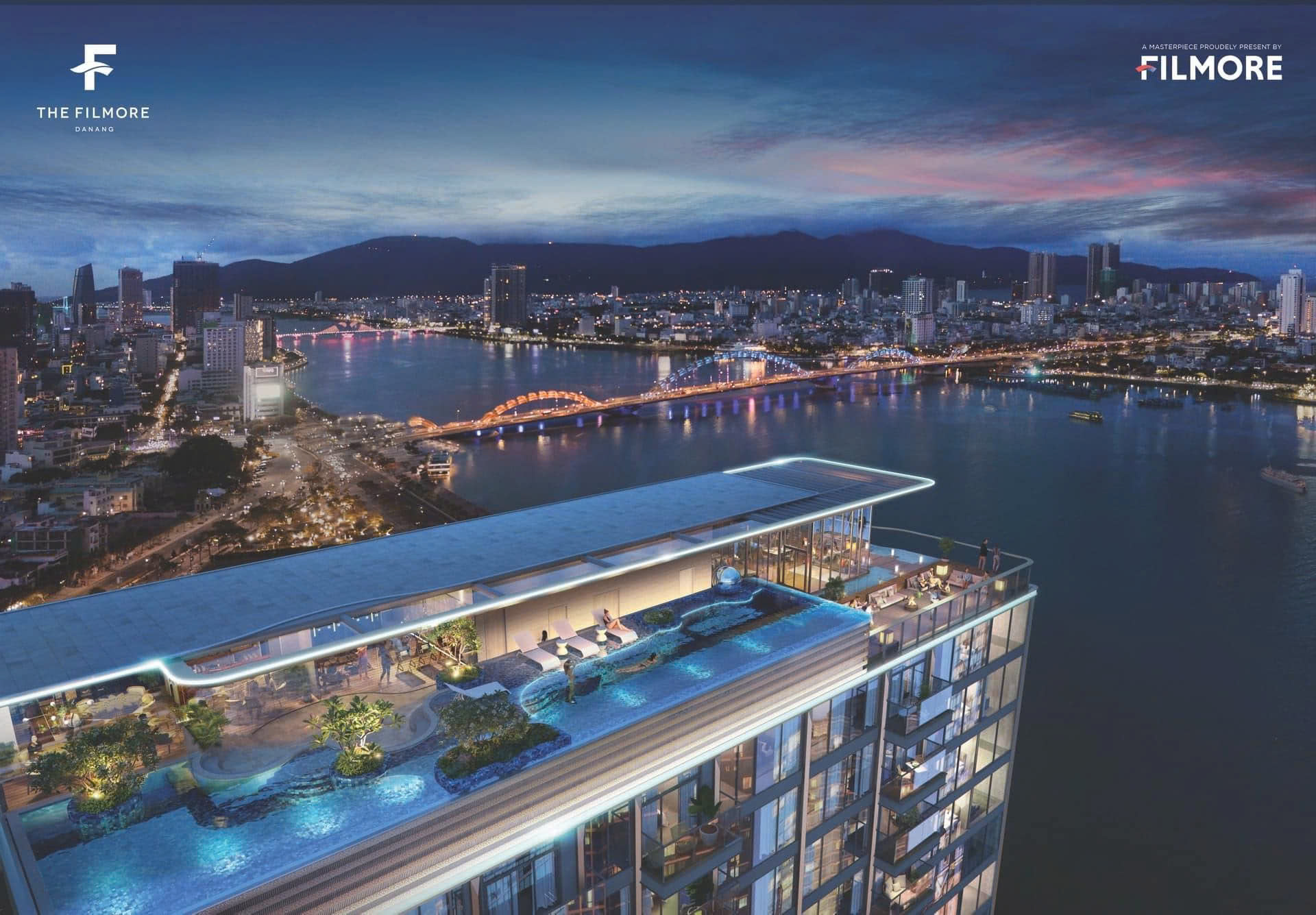 Bán căn hộ The Filmore Đà Nẵng 2PN View đẹp-Bàn giao full Nội thất nhập khẩu cao cấp-Sở hữu lâu dài - Ảnh 2