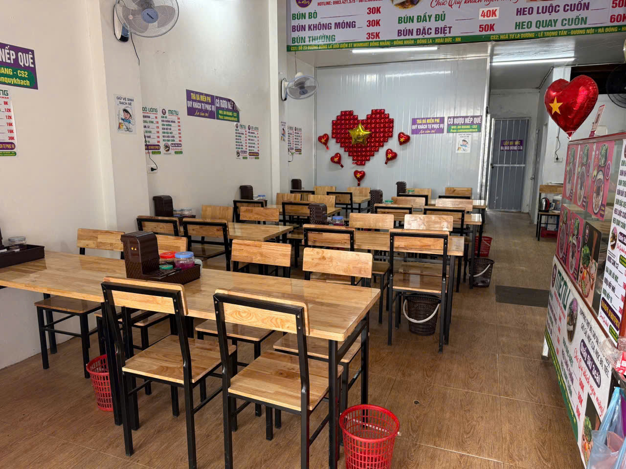 NHƯỢNG LẠI QUÁN BÚN BÒ HUẾ MẶT ĐƯỜNG LÊ TRỌNG TẤN, XÃ AN KHÁNH, HUYỆN HOÀI ĐỨC-   GẦN THIÊN ĐƯỜNG - Ảnh chính