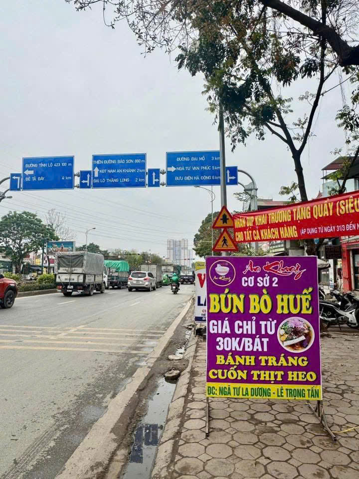 NHƯỢNG LẠI QUÁN BÚN BÒ HUẾ MẶT ĐƯỜNG LÊ TRỌNG TẤN, XÃ AN KHÁNH, HUYỆN HOÀI ĐỨC-   GẦN THIÊN ĐƯỜNG - Ảnh 3