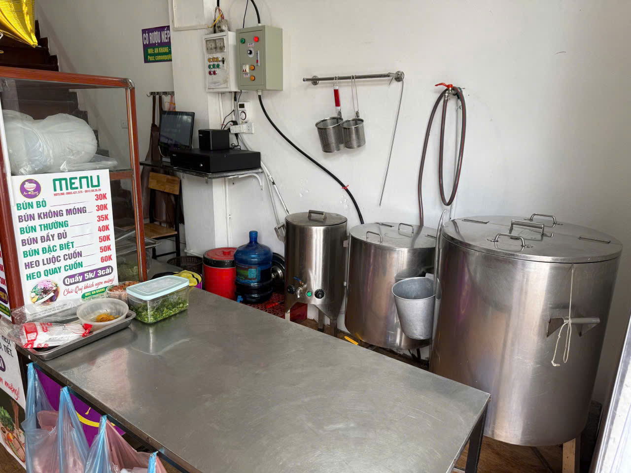 NHƯỢNG LẠI QUÁN BÚN BÒ HUẾ MẶT ĐƯỜNG LÊ TRỌNG TẤN, XÃ AN KHÁNH, HUYỆN HOÀI ĐỨC-   GẦN THIÊN ĐƯỜNG - Ảnh 2