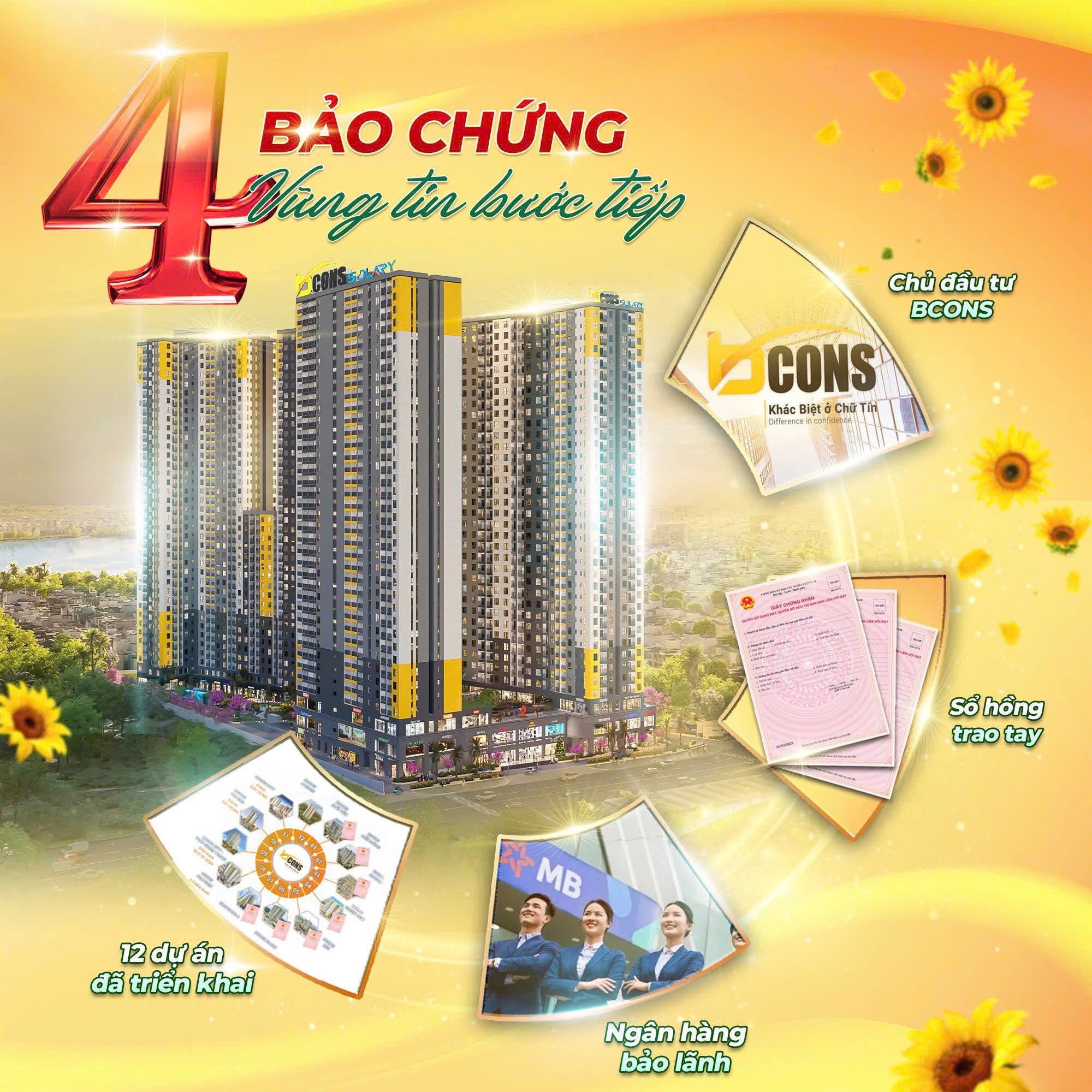 Bcons Solary Căn Hộ Gần Làng Đại Học 2Pn2Wc - Ảnh 2