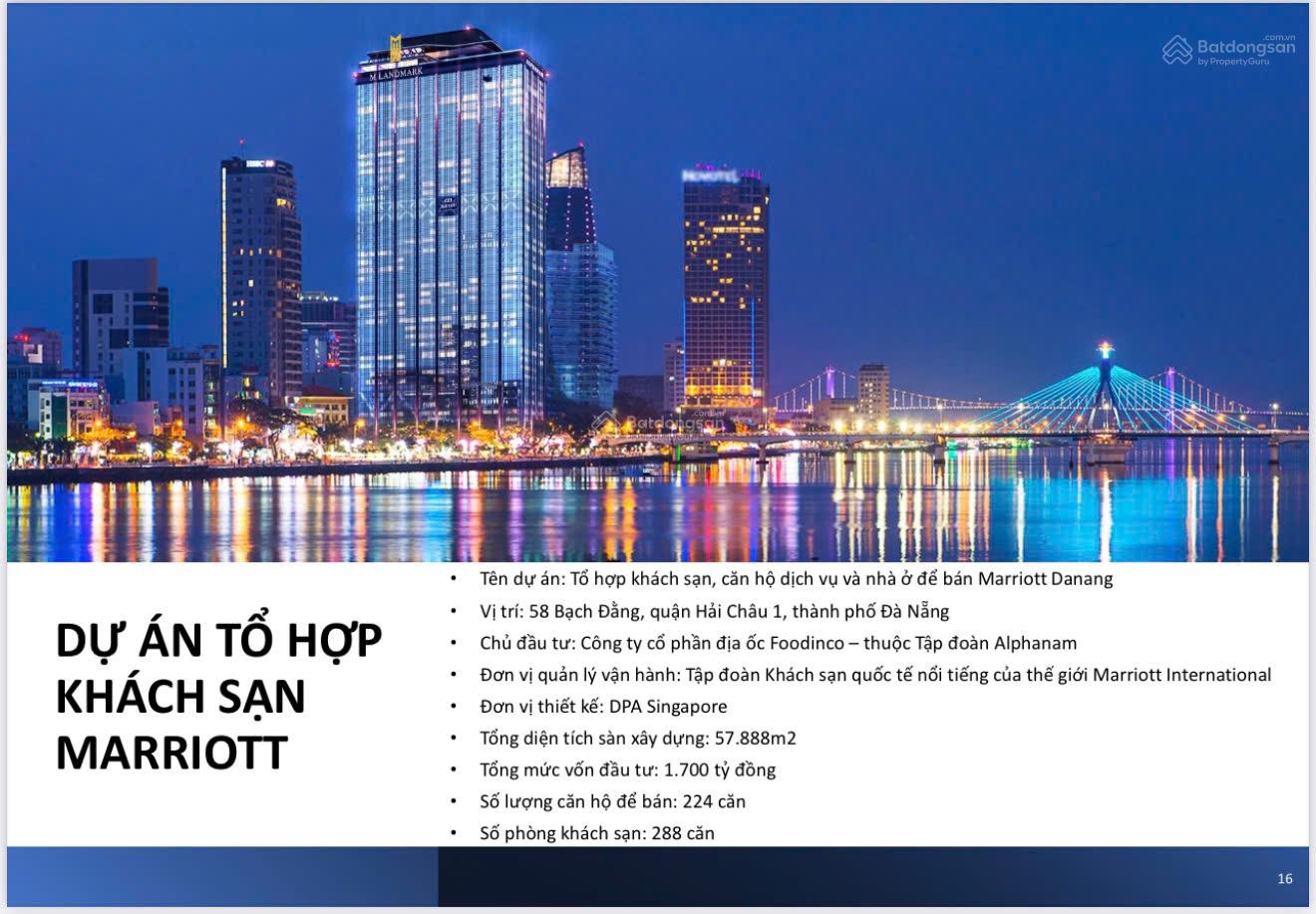 Cực hot căn hộ view trực diện sông Hàn M Landmark, thương hiệu Marriott đẳng cấp với quỹ căn hộ giới - Ảnh 2