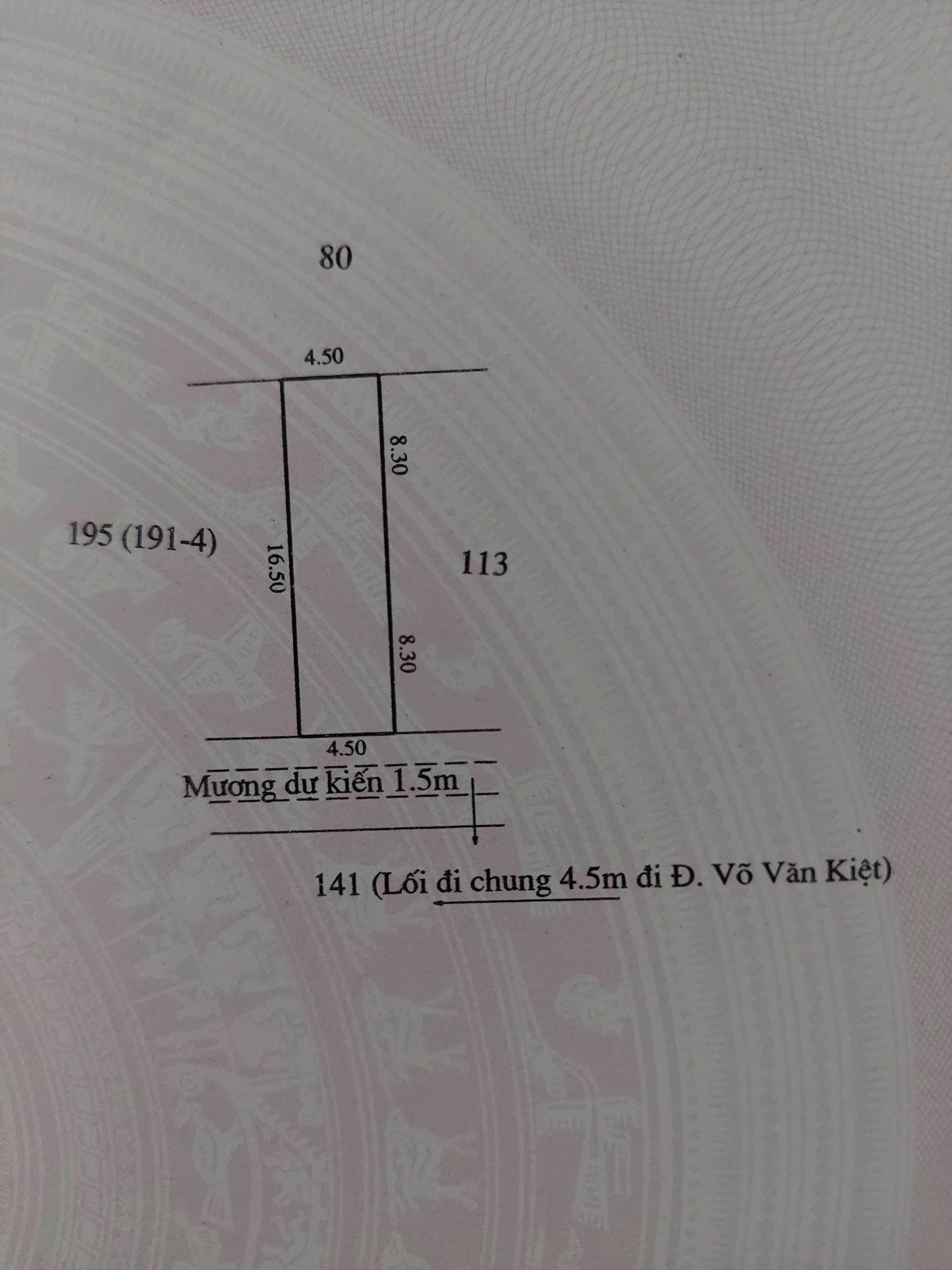 BÁN ĐẤT Đường Võ Văn Kiệt, Huế, diện tích 74m2 giá 1,650 Tỷ - Ảnh chính
