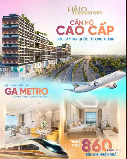 CĂN HỘ CAO CẤP FIATO AIRPORT CITY – SỐNG CHUẨN QUỐC TẾ GẦN SÂN BAY LONG THÀNH, ĐỒNG NAI - Ảnh 4