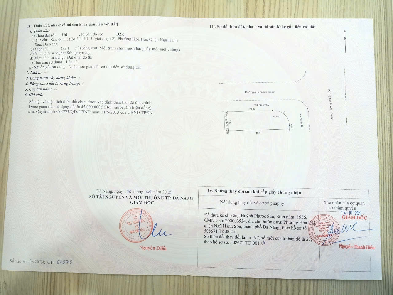BÁN LÔ GÓC 2 MẶT TIỀN ĐƯỜNG NGUYỄN KHẮC VIỆN-TRẦN XUÂN HÒA,Q. NGŨ HÀNH SƠN, ĐÀ NẴNG - Ảnh chính