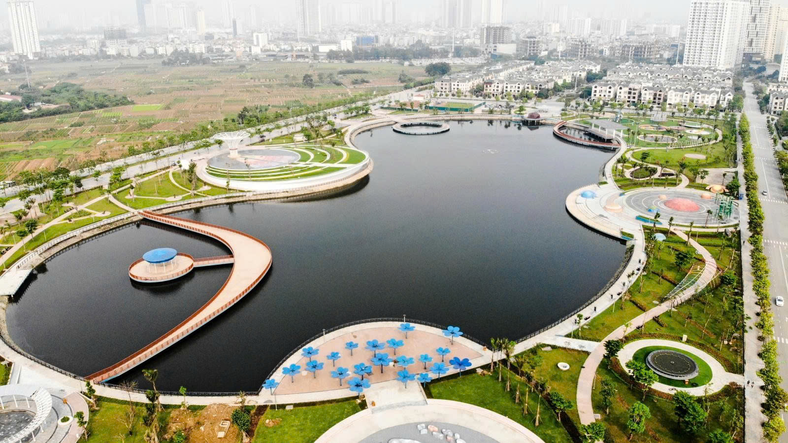 BÁN BIỆT THỰ AN QUÝ VILLA, DƯƠNG NỘI - 182M - MT 9M - VỈA HÈ Ô TÔ TRÁNH - GIÁ 45 TỶ - Ảnh 2