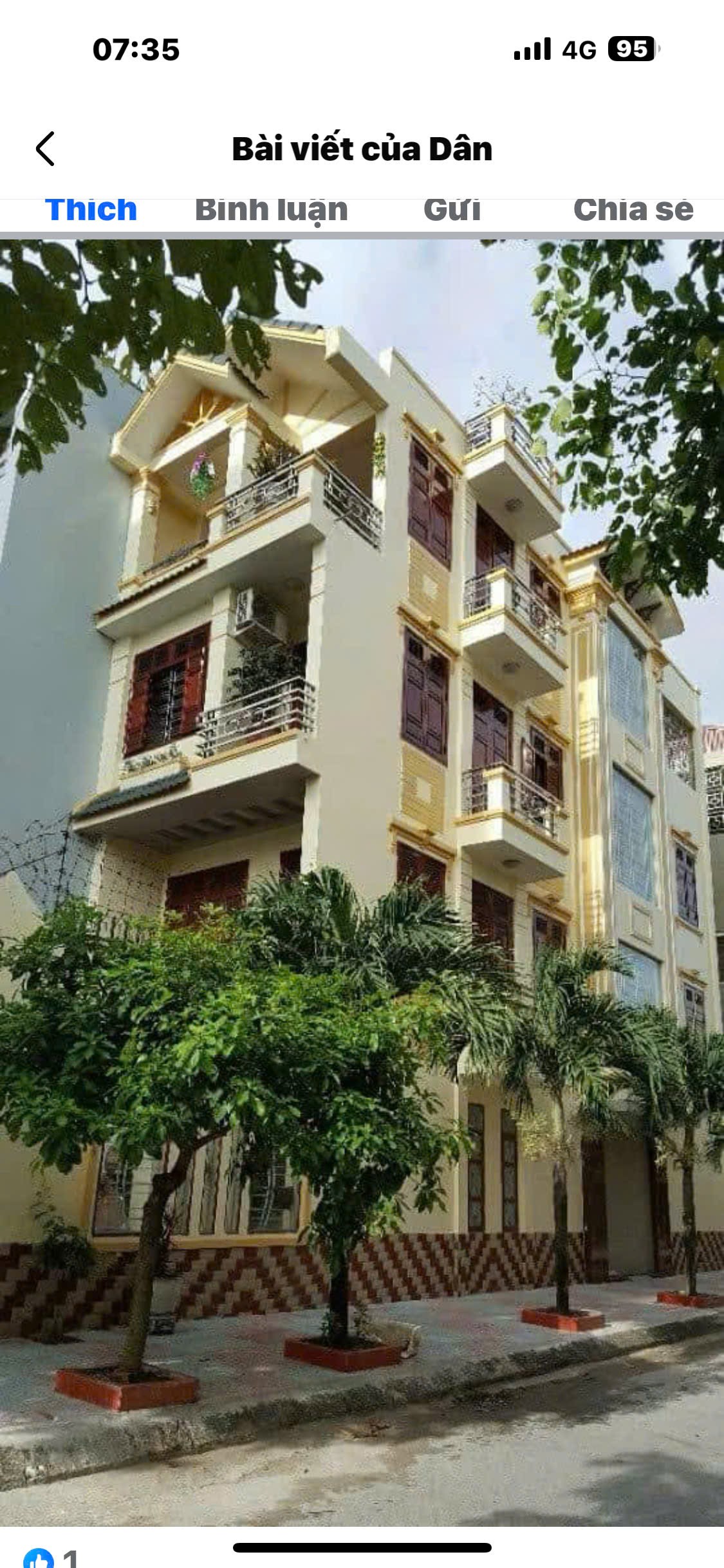 CHÍNH CHỦ Bán Nhà Số 1D Thư Trung 2 (ngã tư đường 30m)- Đằng Lâm-Hải An- Hải Phòng - Ảnh chính