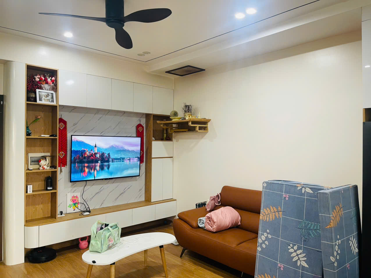 Bán căn góc 1006 khu 6 tòa mới CC Thanh Hà, full nội thất cao cấp - Ảnh 1