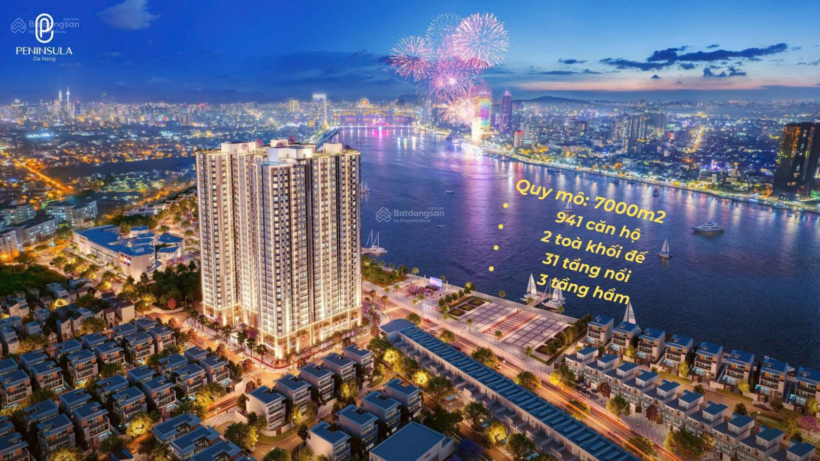 HOT! SIÊU PHẨM CĂN NGOẠI GIAO PENINSULA ĐÀ NẴNG - VIEW SÔNG HÀN+ PHÁO HOA, SỔ HỒNG LÂU DÀI - Ảnh 4