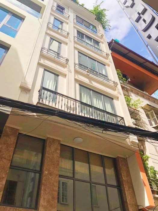 Bán nhà 7 tầng thang máy phố Thái Hà, Đống Đa 60m2 mặt tiền 5.4m Gara ô tô kinh doanh - Ảnh 2