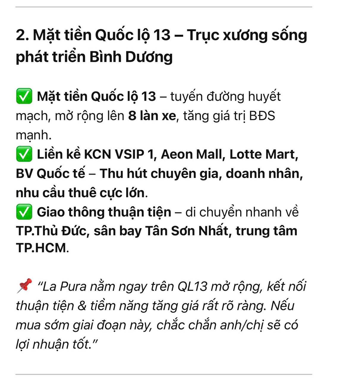 CẦN SANG NHƯỢNG GẤP Căn hộ La Pura – Mặt tiền quốc lộ 13, Thuận An - Ảnh 3