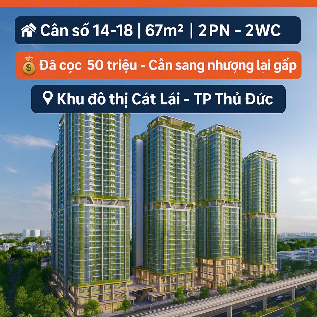 CẦN SANG NHƯỢNG GẤP Căn hộ La Pura – Mặt tiền quốc lộ 13, Thuận An - Ảnh chính