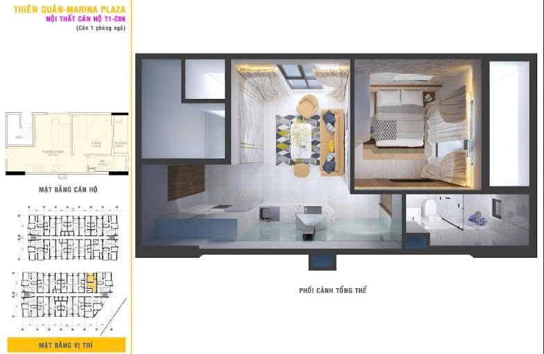 THIÊN QUÂN MARINA PLAZA – Chung cư tháp đôi 23 tầng hiếm hoi được phê duyệt cao tầng tại Ninh Kiều - Ảnh 1