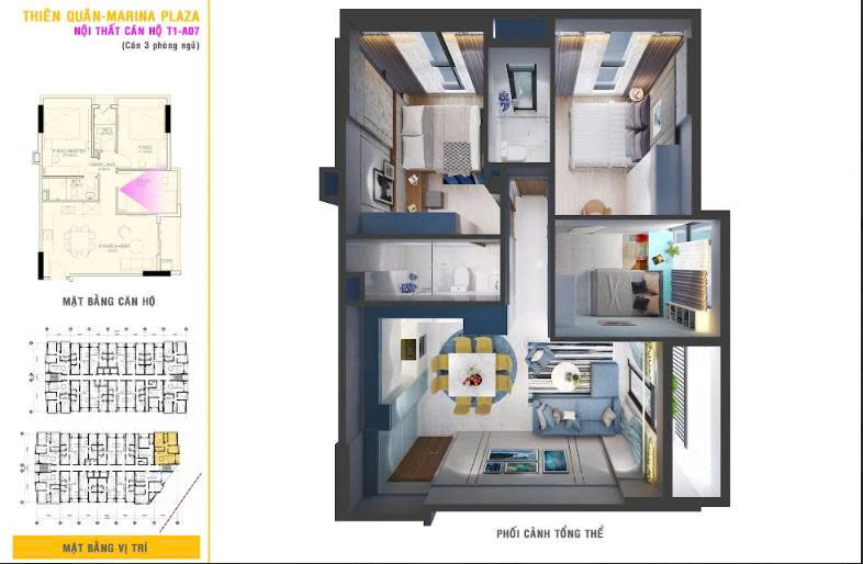 THIÊN QUÂN MARINA PLAZA – Chung cư tháp đôi 23 tầng hiếm hoi được phê duyệt cao tầng tại Ninh Kiều - Ảnh 3