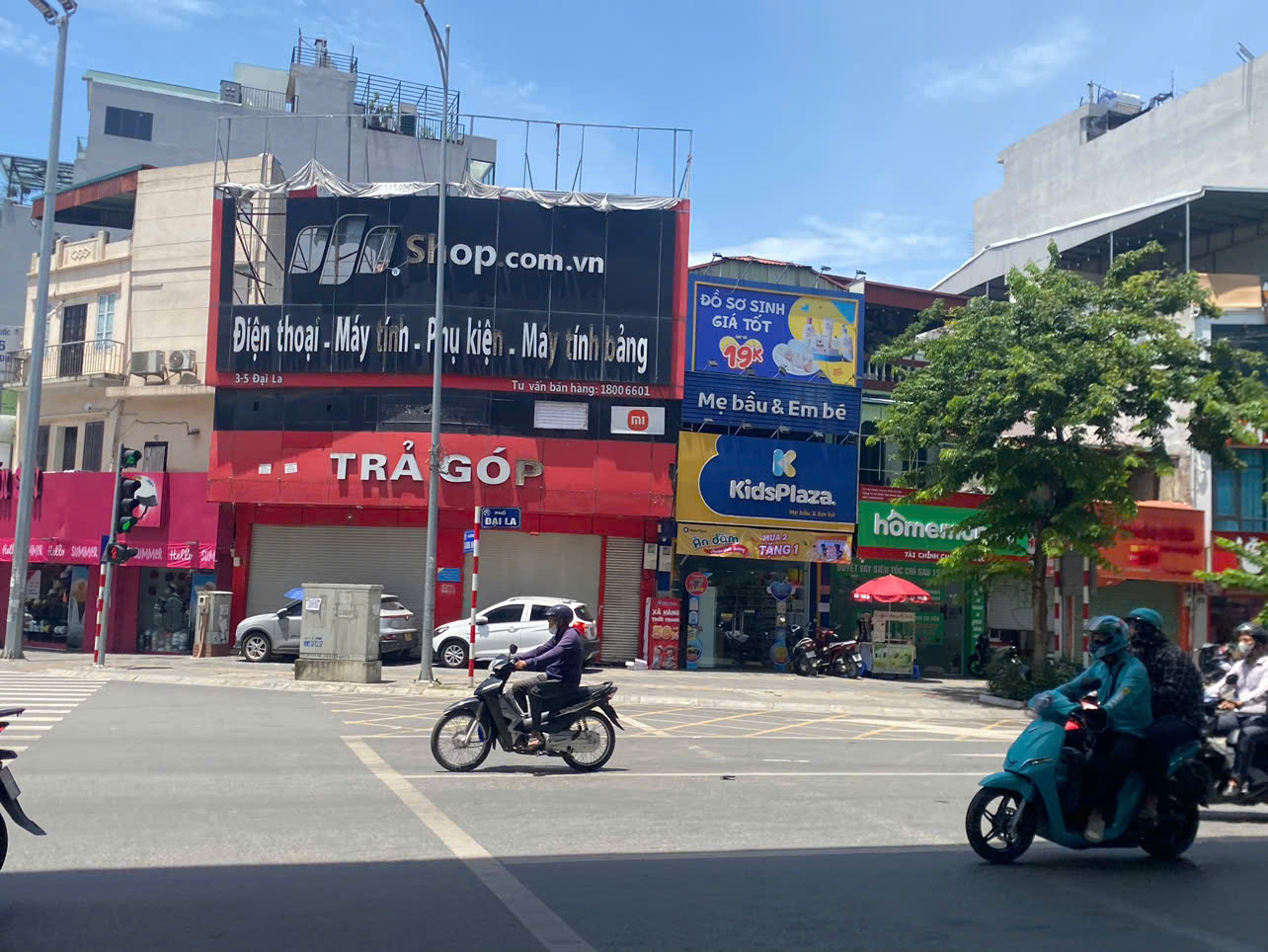 Chính chủ Cho thuê 3-5 Đại La 135m2 mặt tiền 11m 2 tầng 0981337456 - Ảnh chính