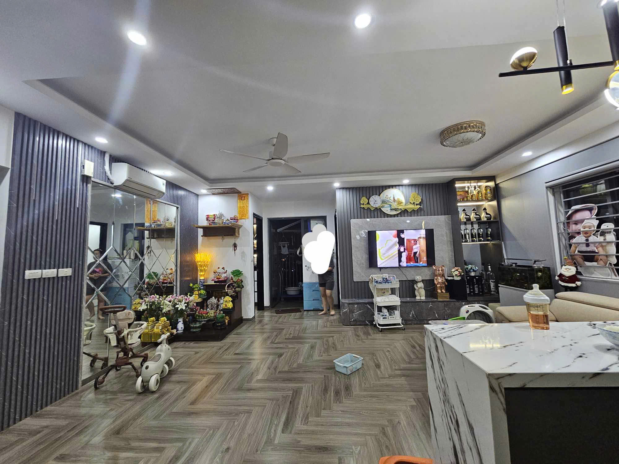 Căn hộ chung cư sổ đỏ, toà Rice City Linh Đàm, Hoàng Mai 70 mét 2 ngủ 2 wc, giá nhỉnh 4 tỷ - Ảnh 1