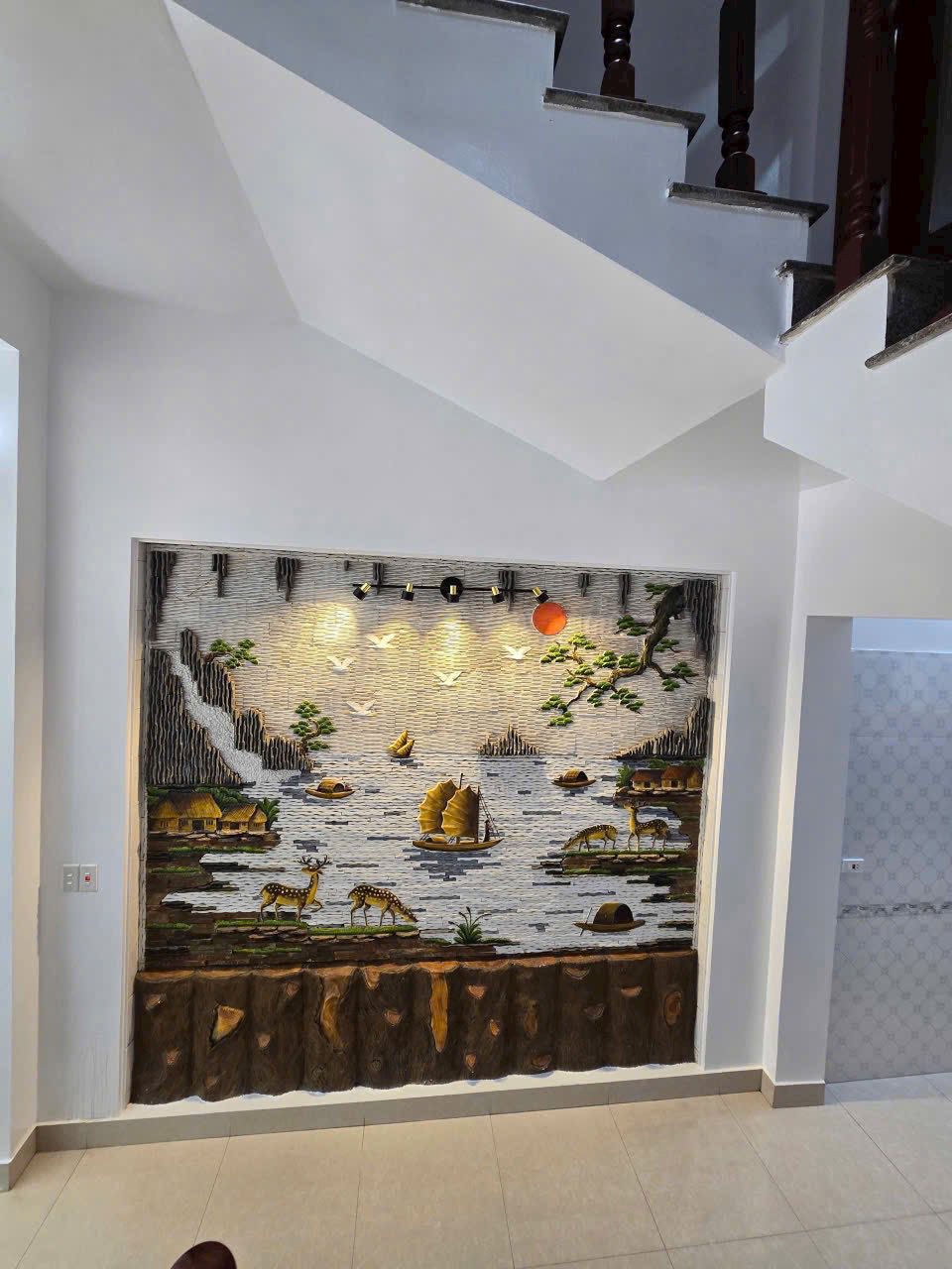 Bán nhà 4 tầng mặt phố Cao Bá Quát, Đông Nam Cường, TP HD, 72m2, mt 4m, 5 ngủ, 6.5 tỷ - Ảnh 5