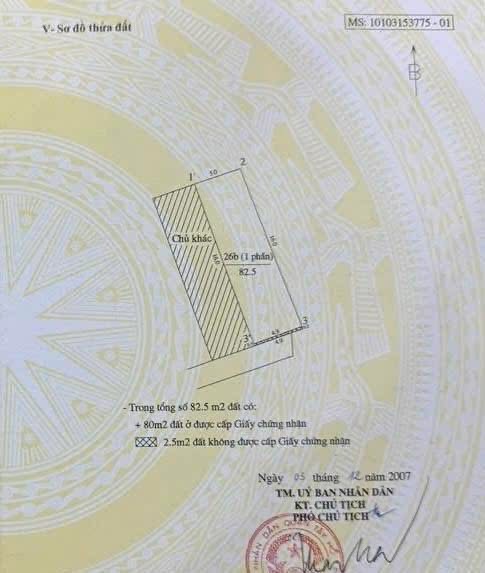 MẢNH ĐẤT, PHỐ PHÚ GIA, PHÚ THƯỢNG, TÂY HỒ-Ô TÔ-KD:80M, MT5M, GIÁ 20,5 TỶ - Ảnh 3