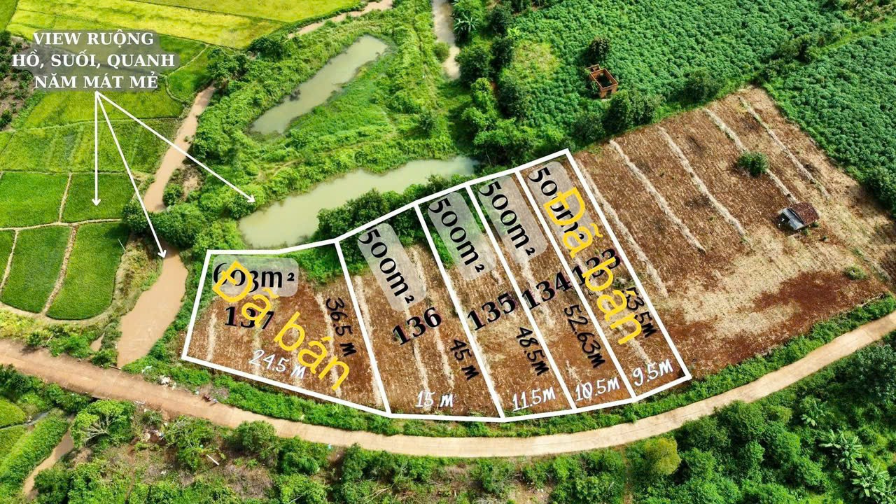 CHÍNH CHỦ GỬI BÁN 3 LÔ ĐẤT LIỀN KỀ – MẶT TIỀN BÊ TÔNG LIÊN XÃ QUẢNG HIỆP - EAHDING, CƯ' M GA, ĐĂK - Ảnh 4