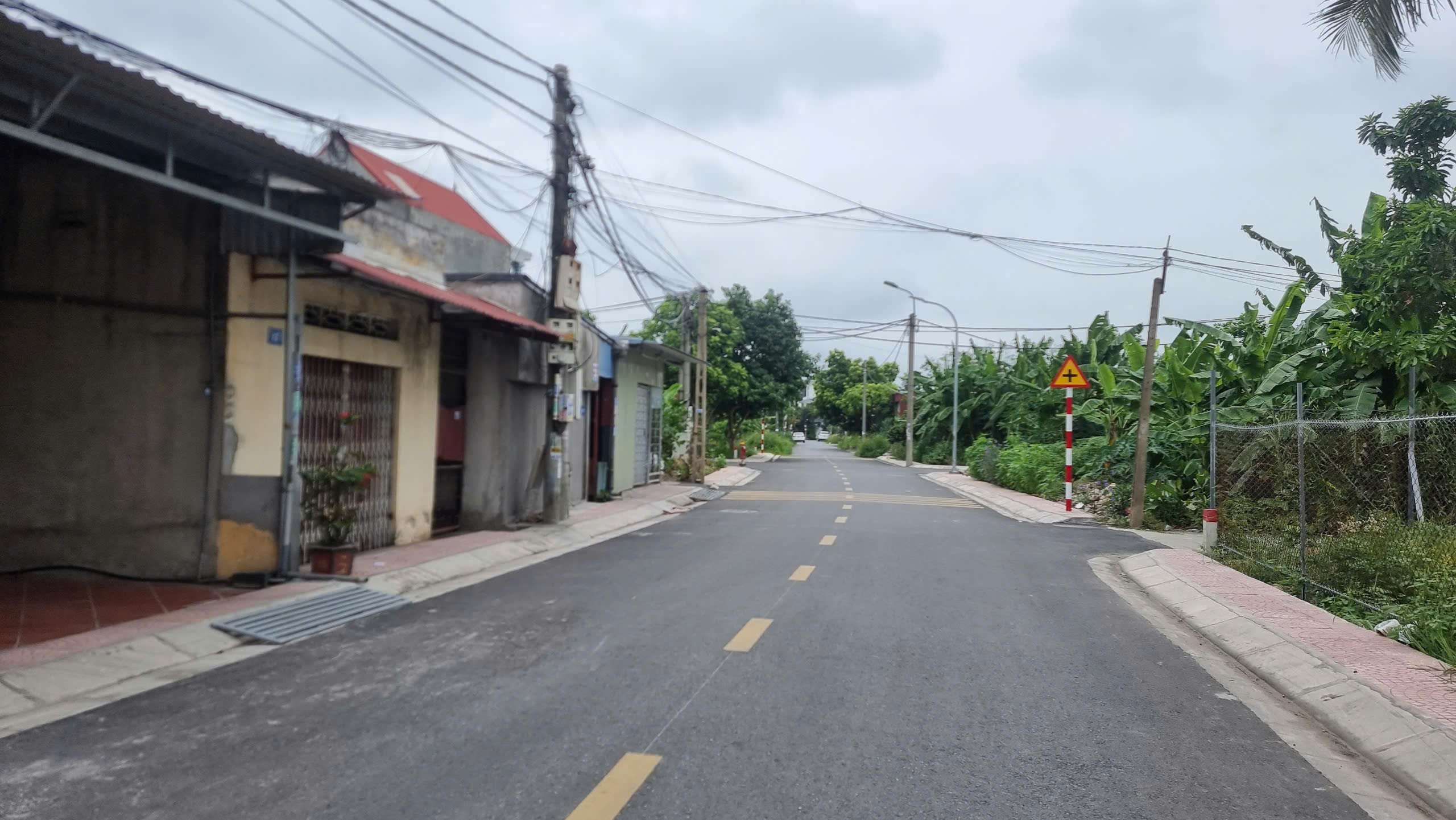 Lô góc 2 mặt tiền đẹp 99m2 đường 9m Lương Quán, Nam Sơn, An Dương - Ảnh 1