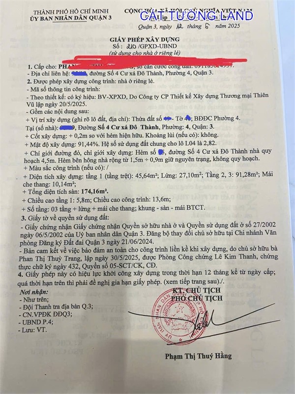 Bán nhà 56m2, Đs. 4, Cư Xá Đô Thành, Phường 4, Quận 3 -- Gần BV Bình Dân -- Giá chỉ 7.2 tỷ - Ảnh 1