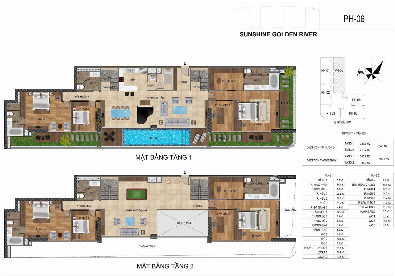 Bán căn Penthouses 6PN ban công trải dài view Hồ Tây, Sông Hồng - Ciputra - Tây Hồ - Ảnh 3