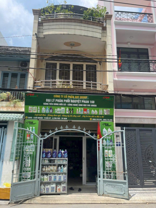 Mặt tiền KD sầm uất 30 Đỗ Nhuận, 4 x 16m, vuông vức, nhà đúc thật 3 tấm kiên cố. LH: 0902849934 - Ảnh chính