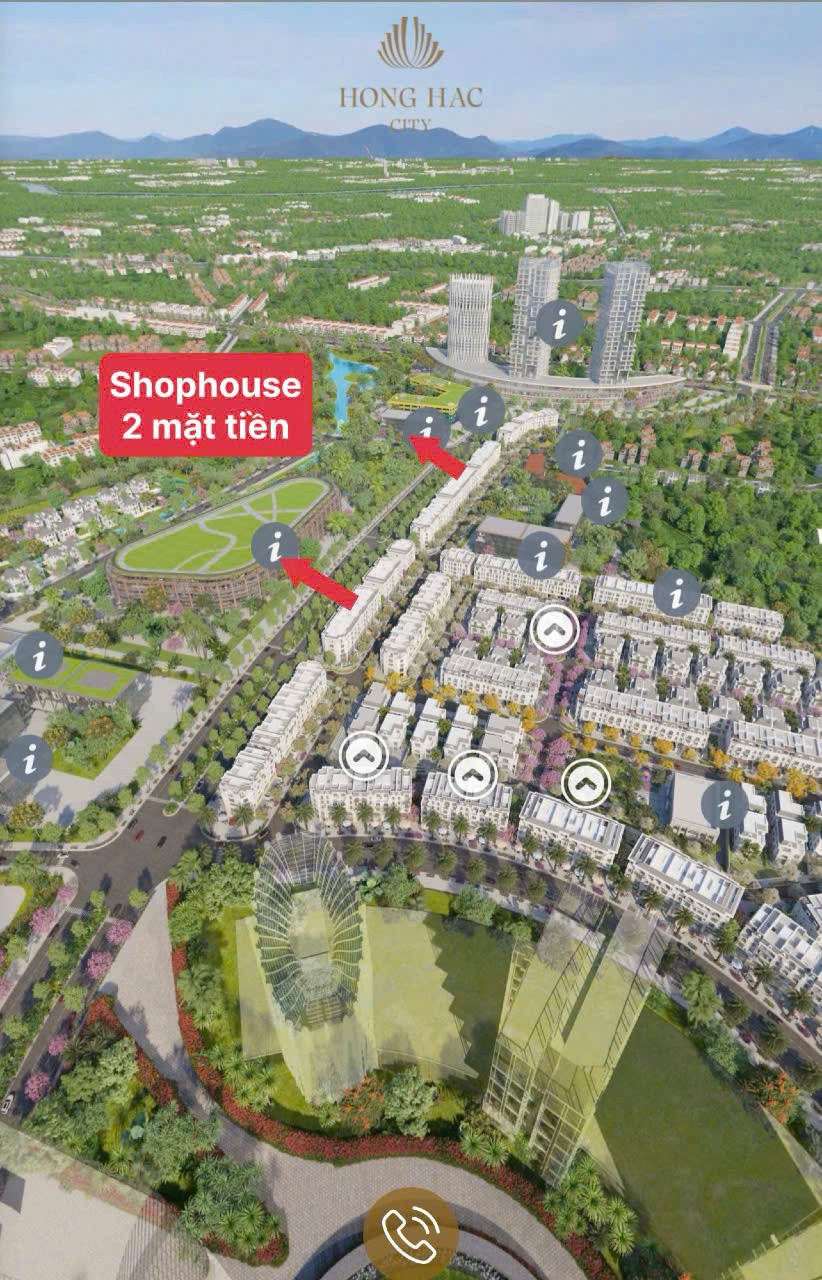 NHỮNG CĂN SHOPHOUSE CÓ VỊ TRÍ ĐẸP NHẤT KĐT HỒNG HẠC BẮC NINH - Ảnh chính