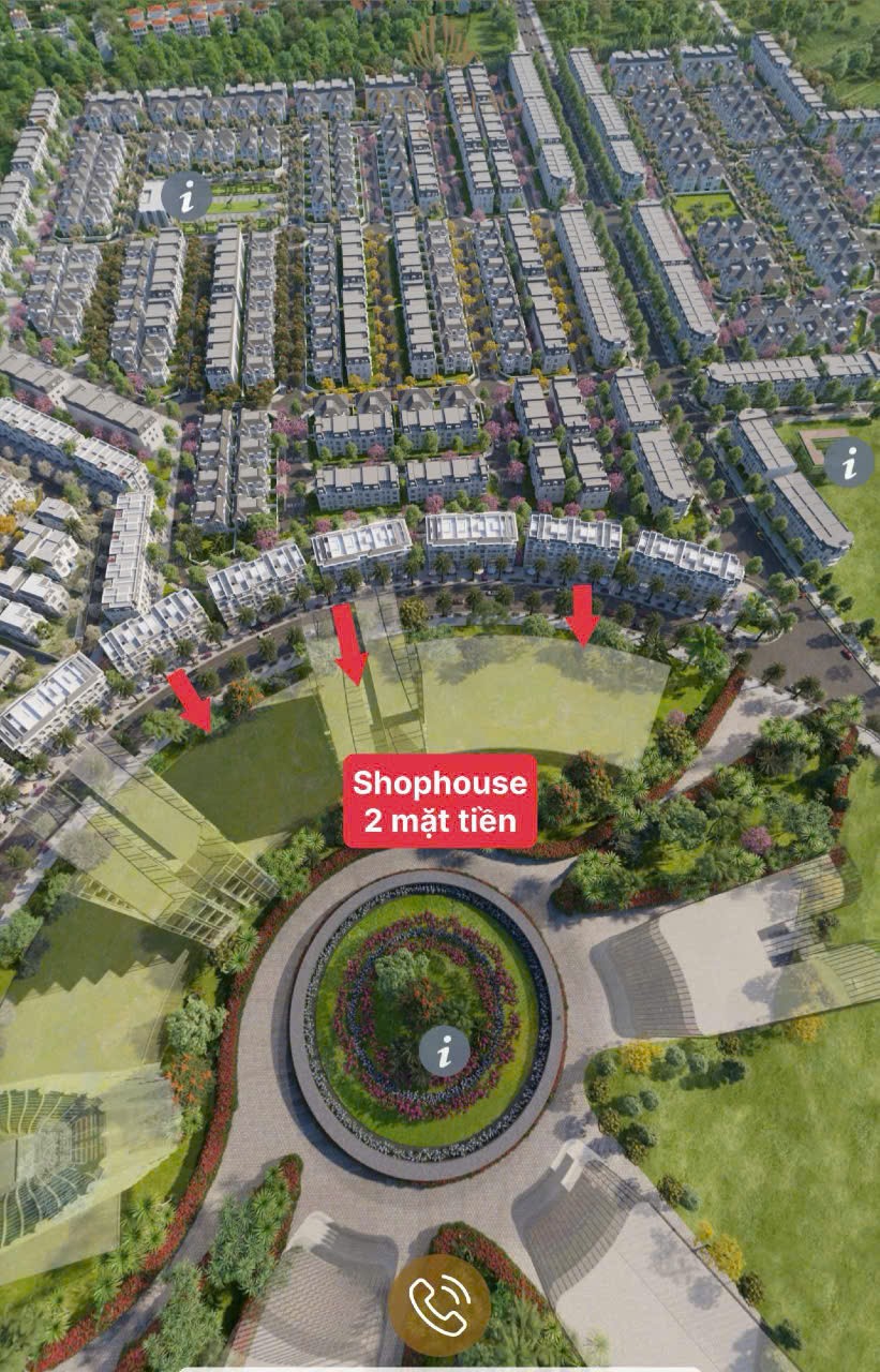 NHỮNG CĂN SHOPHOUSE CÓ VỊ TRÍ ĐẸP NHẤT KĐT HỒNG HẠC BẮC NINH - Ảnh 1