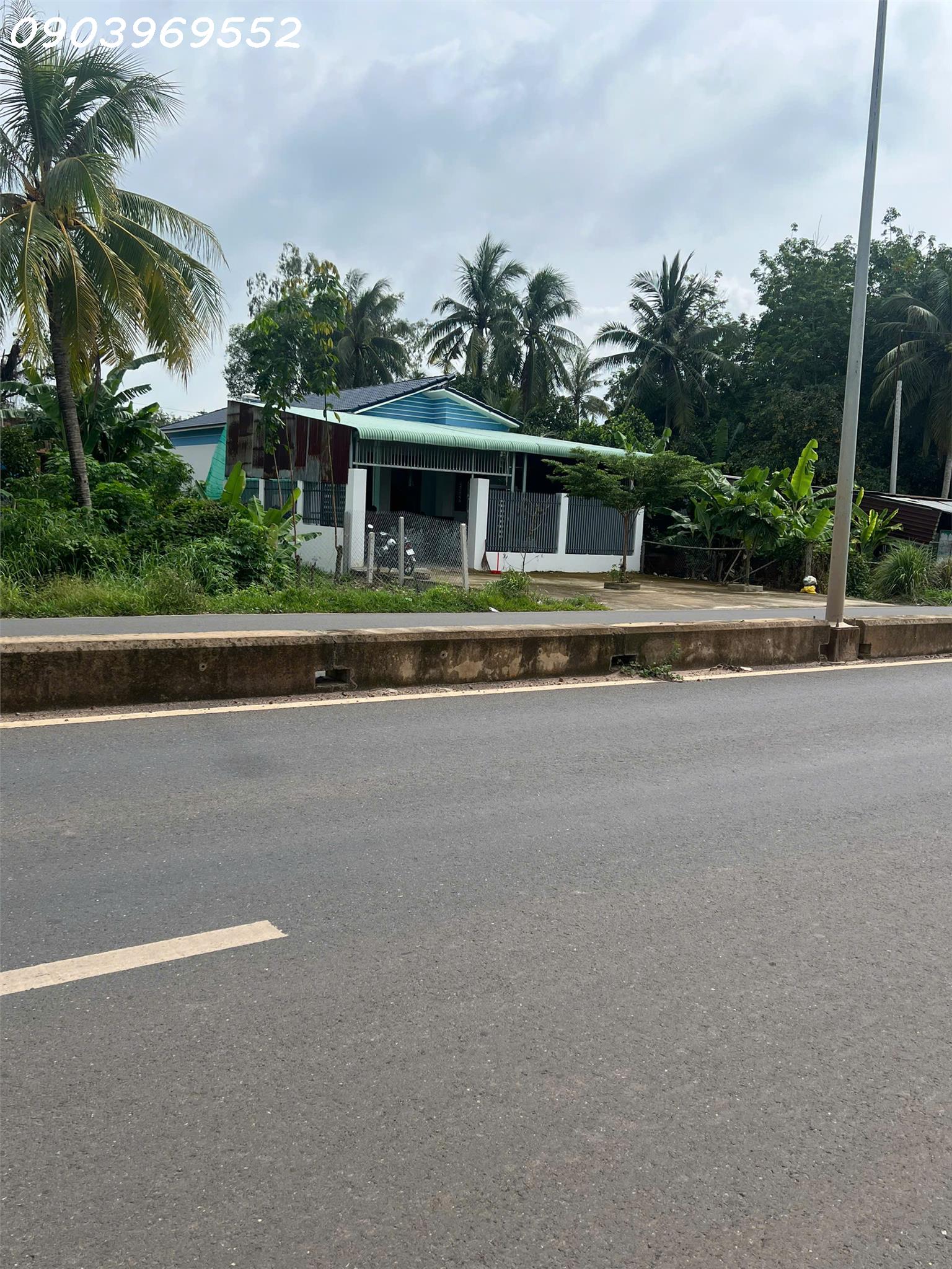 Bán đất Lộc Ninh, Dương Minh Châu, Tây Ninh, 6,7 tỷ, 546,3m2, đất 2 mặt tiền, pháp lý đầy - Ảnh 1