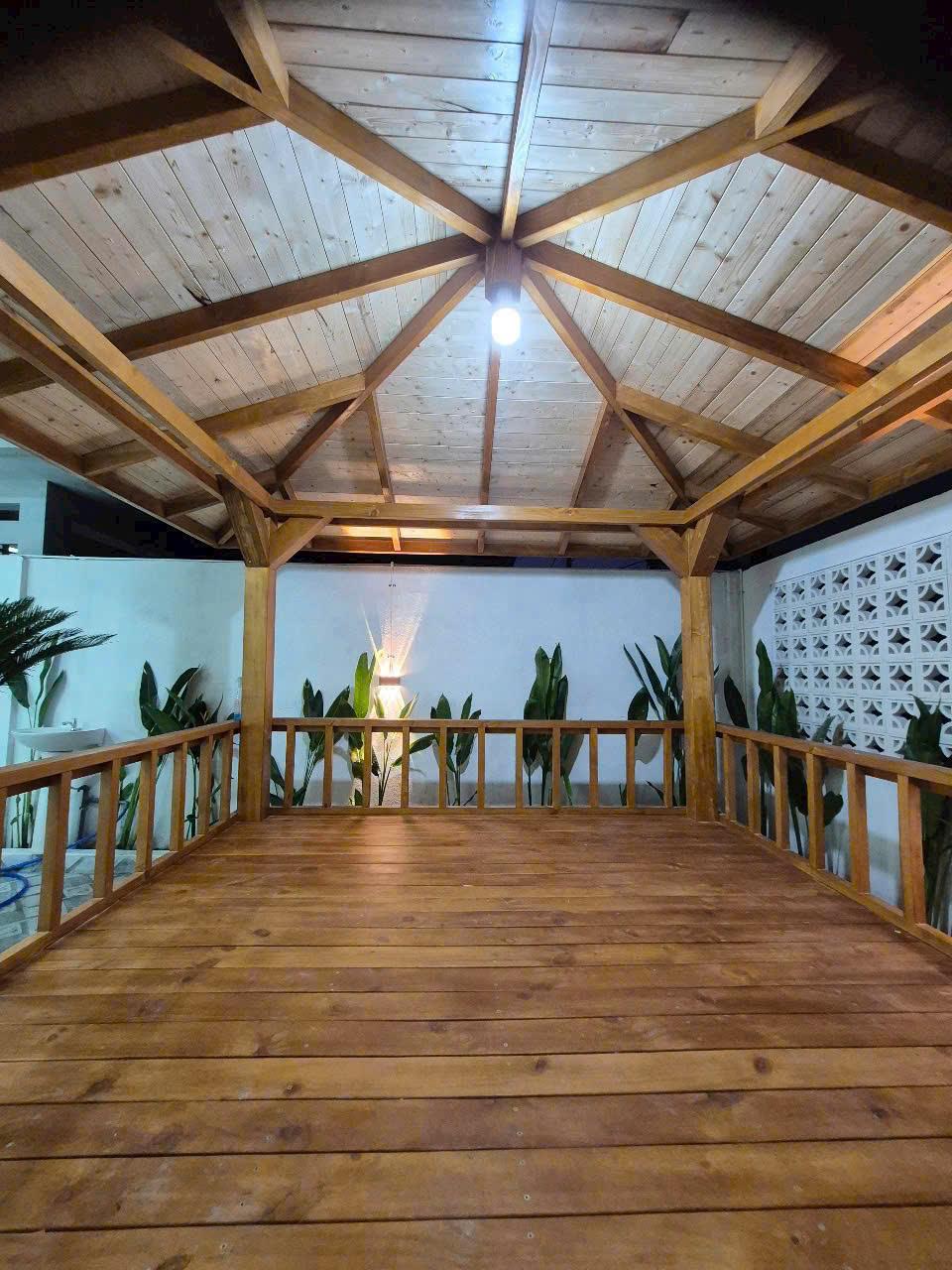 Bán Nhà Vườn Nghĩ Dưỡng 220m2 Đường Xe Tải Phạm Thị Giây Hóc Môn - Ảnh 1