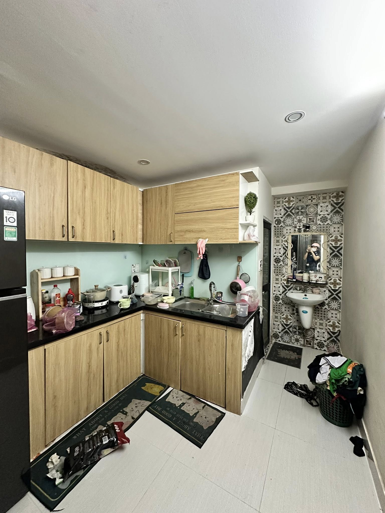 ♣ Nhà Kiệt Hoàng Hoa Thám gần Lê Duẩn, kiệt thông, nở hậu, 40m2, mê lửng, sạch sẽ, 2.35 tỷ - Ảnh 3
