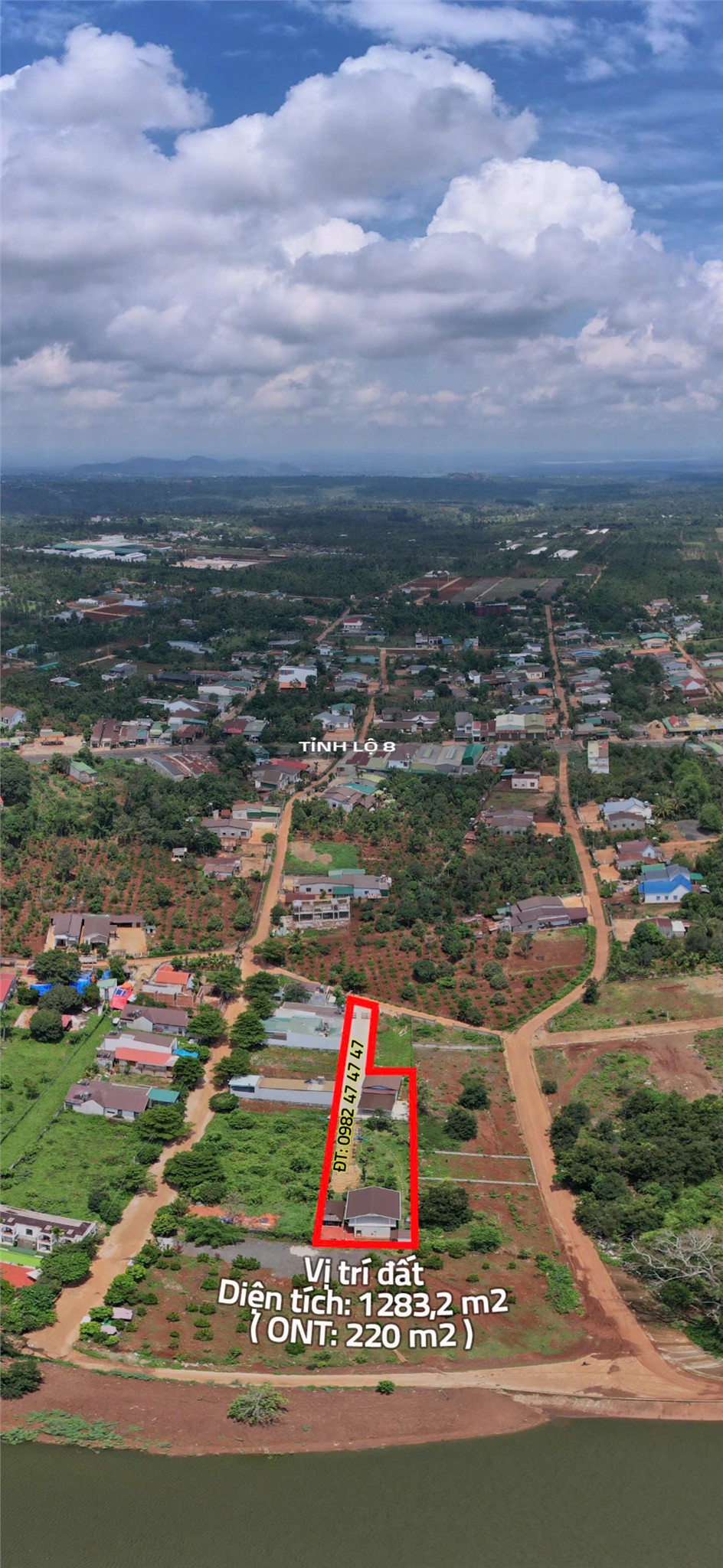 NHÀ VƯỜN CHÍNH CHỦ - GIÁ TỐT - Diện Tích 1.300m2 Thổ Cư 220m2 Cách Ân Phú 2.5km, Đắk Lắk - Ảnh chính