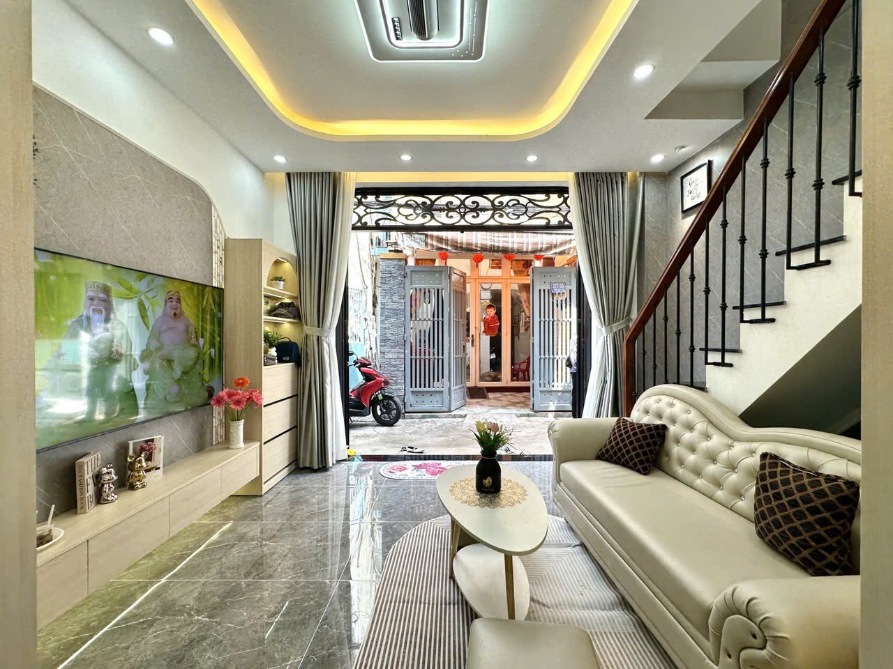 BÁN NHÀ TẶNG FULL NỘI THẤT - NƠ TRANG LONG - P7 BÌNH THẠNH - 2PN 2WC - HẺM 3M - CHÍNH CHỦ RAO 4.48 - Ảnh 1
