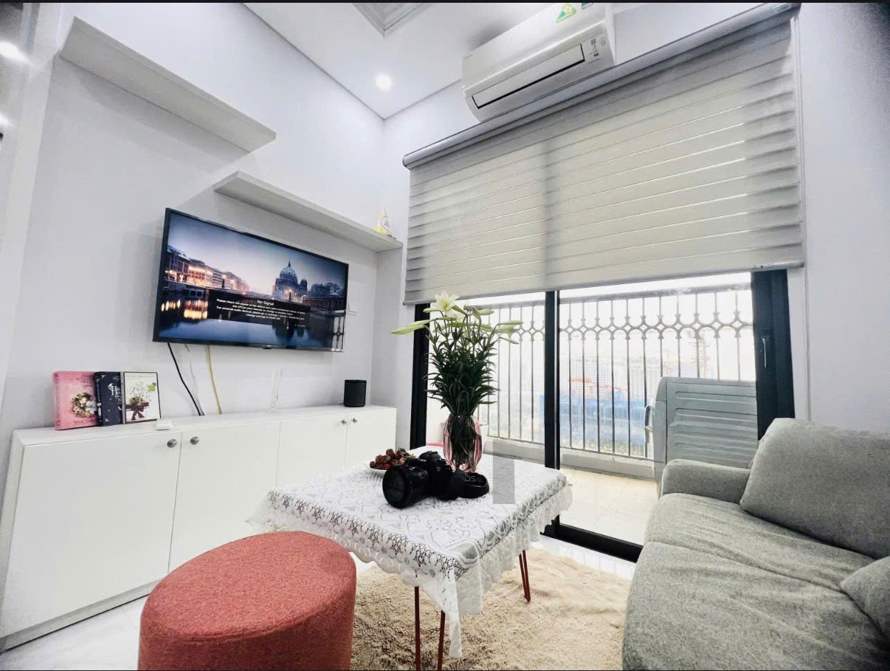BÁN CĂN HỘ 2PN FULL NỘI THẤT CAO CẤP TẠI VCI TOWER – VĨNH YÊN  ĐANG CHO THUÊ 9TR/THÁNG  VIEW TAM - Ảnh chính