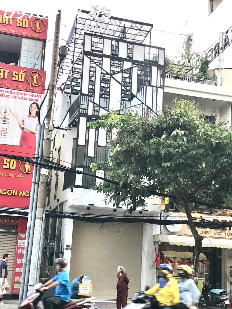 BÁN NHÀ MẶT TIỀN 189 CÁCH MẠNG THÁNG 8, P.4, QUẬN 3 - Ảnh 1