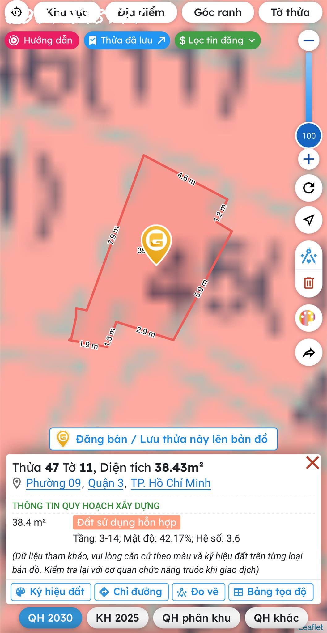 Chính Chủ Bán Nhà 20/44 Kỳ Đồng, P9, Q3 - Vị trí vàng, giá chỉ 4.2 tỷ! Sổ hồng - Ảnh chính