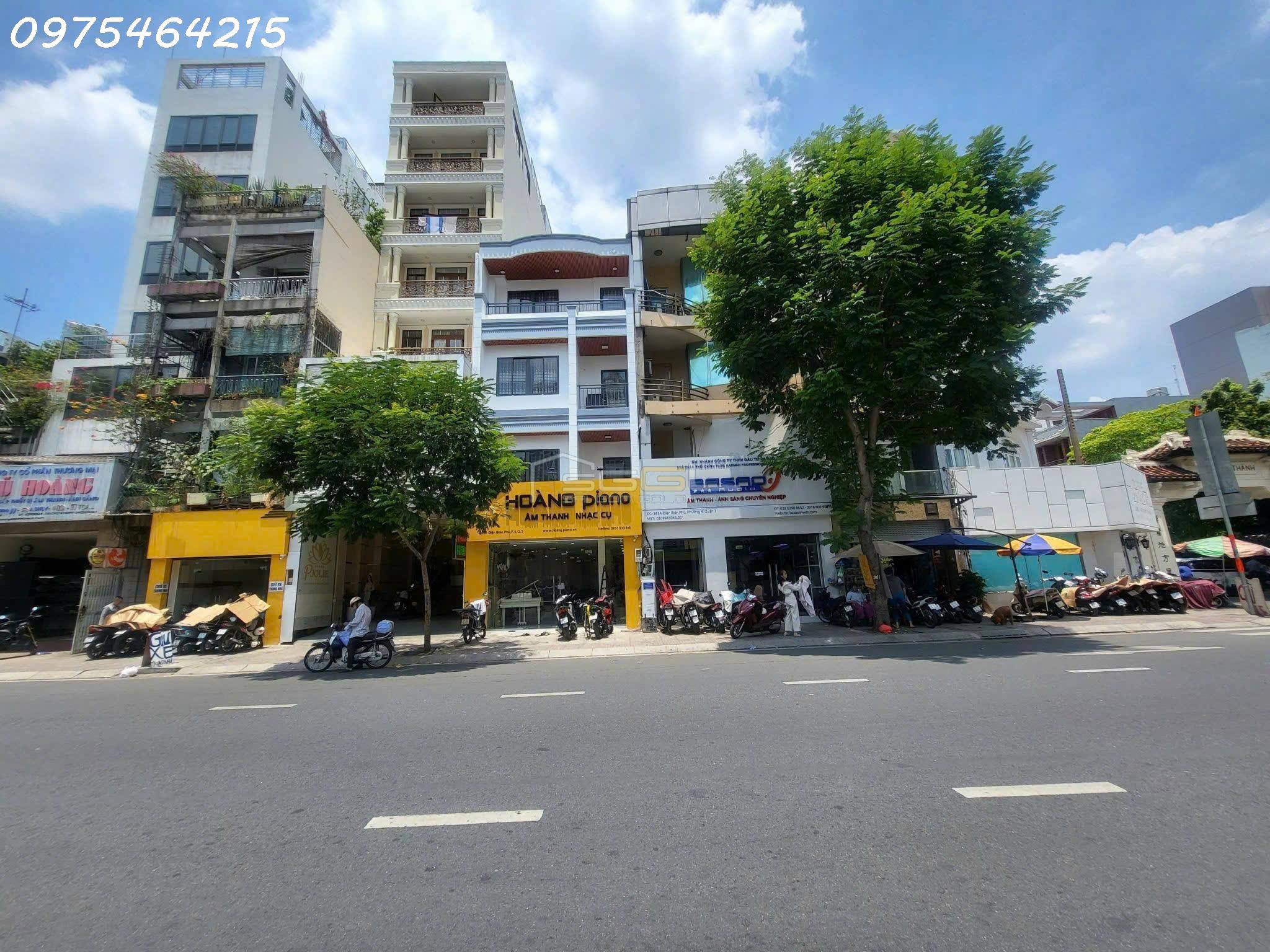 VIP – BÁN NHÀ MẶT TIỀN 381 ĐIỆN BIÊN PHỦ, P.4, QUẬN 3 - Ảnh 1